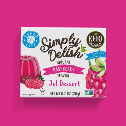 Simply Delish Keto Friendly Raspberry Jel