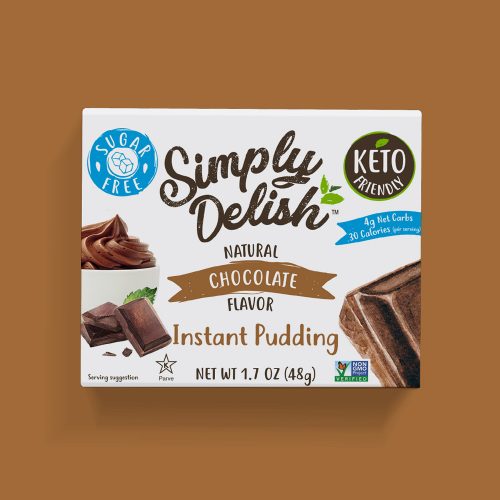 Vegan Sugar Free Instant Chocolate Pudding