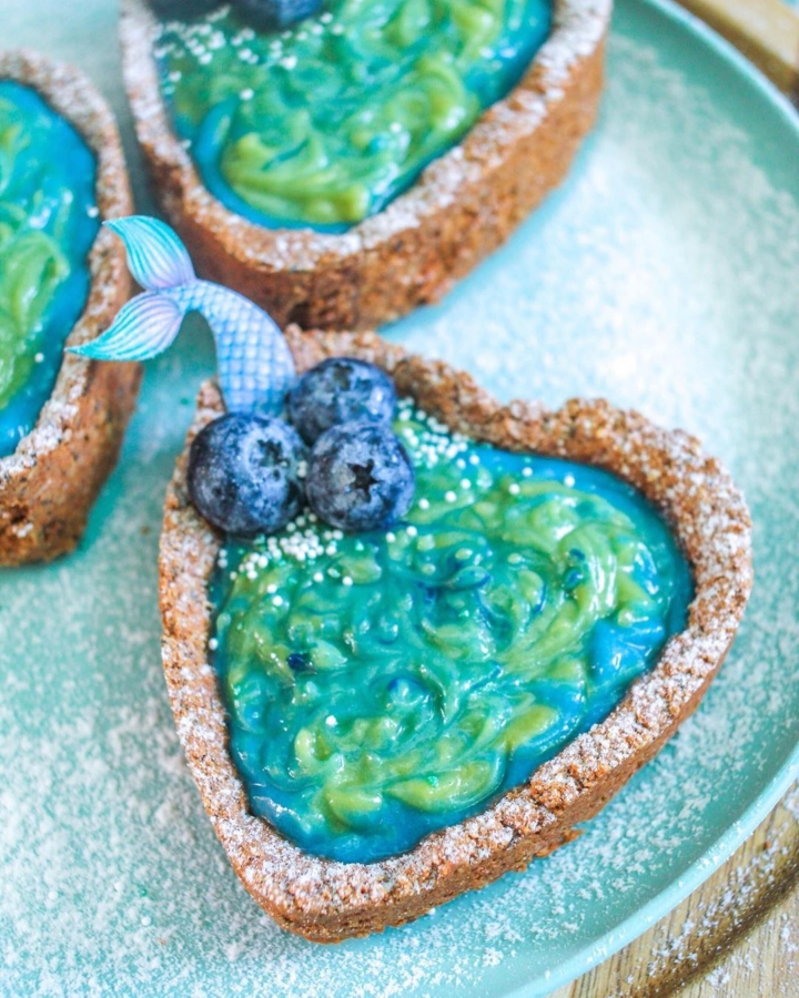 blue desserts