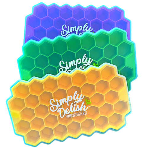 honeycomb jel mold - all colors of the silicone mold