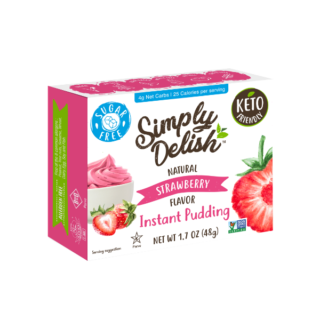 Simply Delish Sugar Free Instant Strawberry Pudding