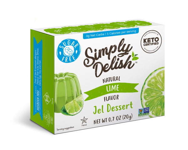 Simply Delish Sugar Free Lime Jel