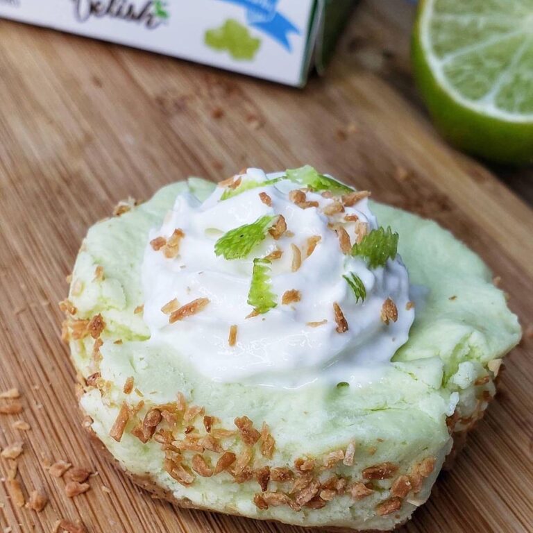 coconut lime mini cheesecake feat