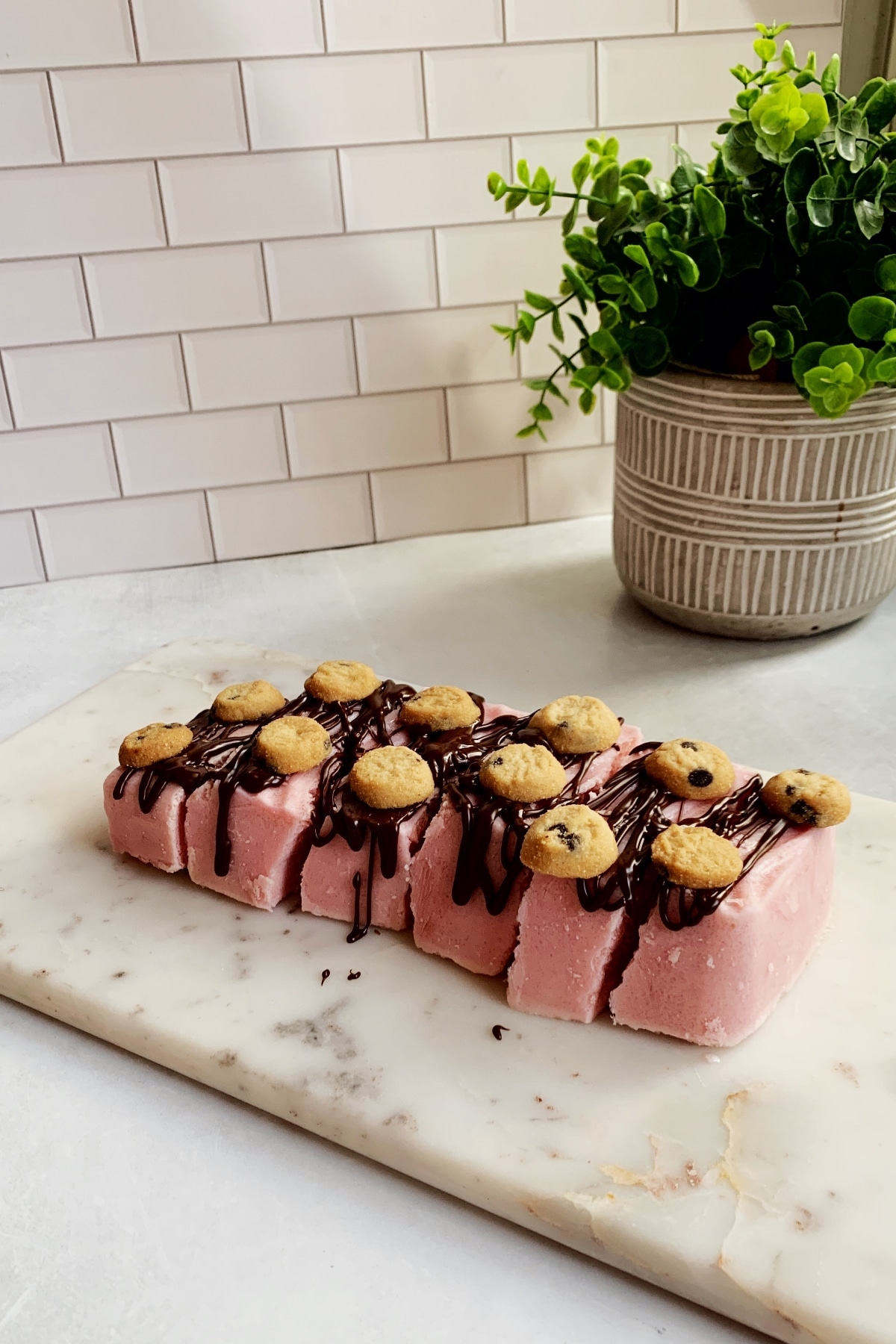 Strawberry Hazelnut Cookie Icebox Cake shot