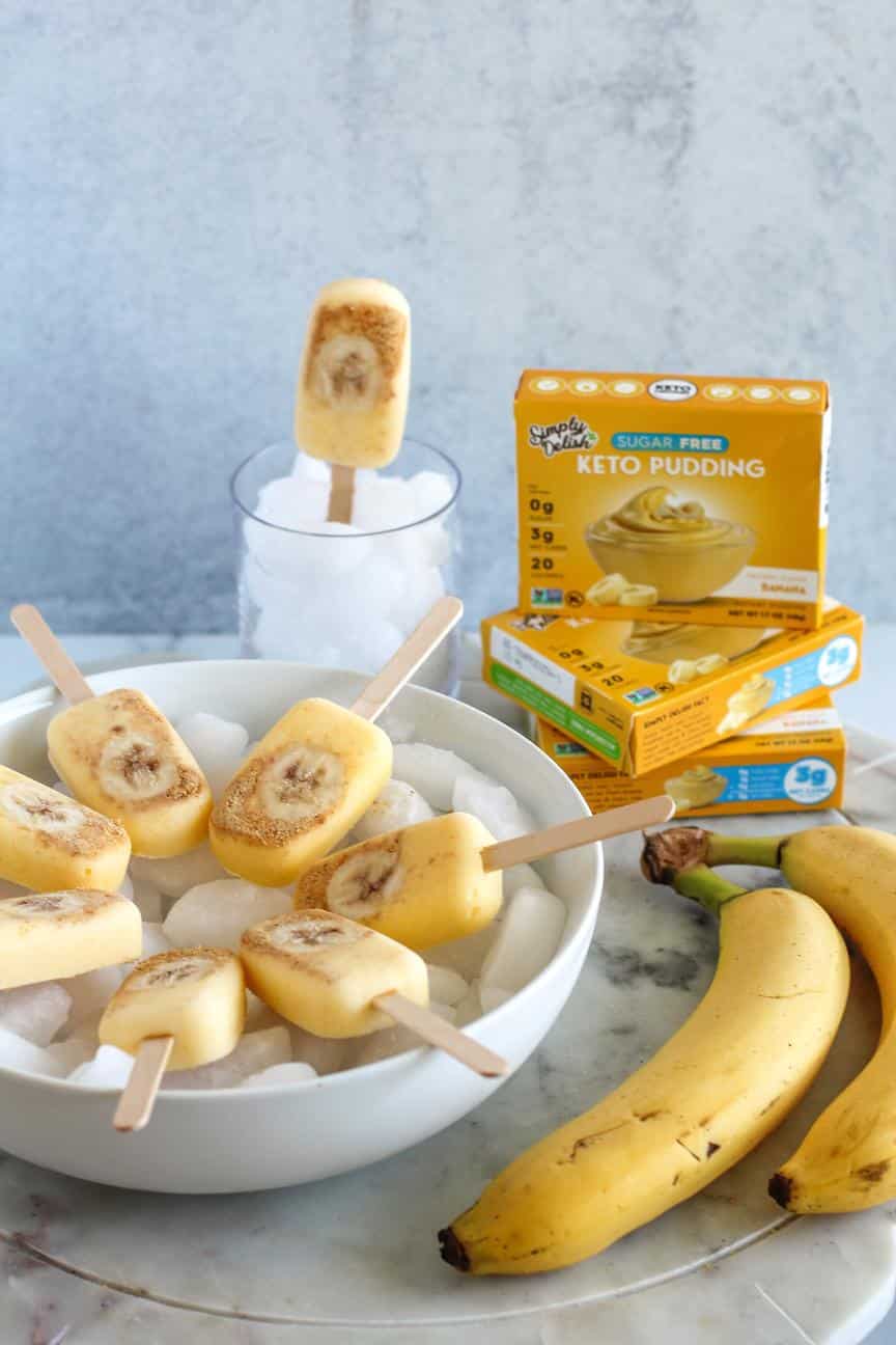 Banana Pudding Pops quick