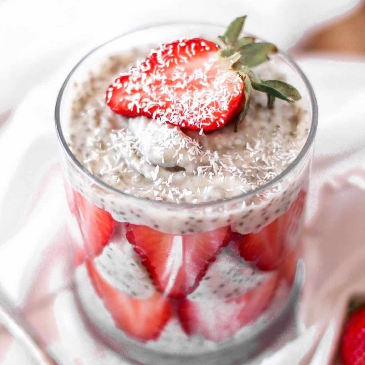 Strawberry Chia Pudding Simply Delish healthy