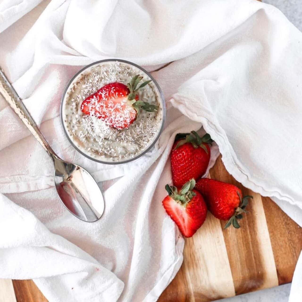 Chia Pudding top