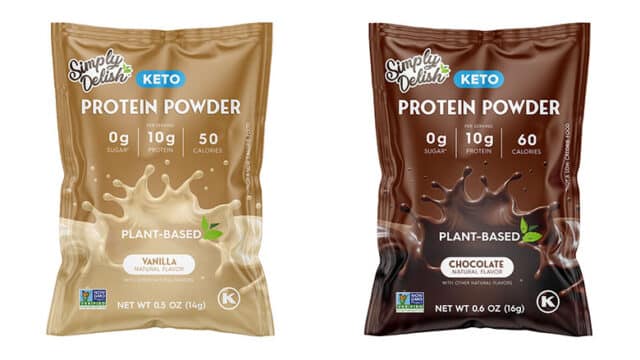 Simply Delish Keto Protein Powder