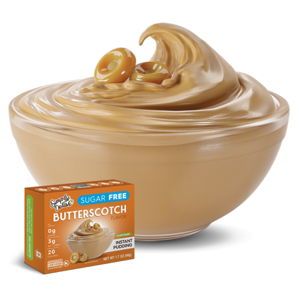 Simply Delish Butterscotch Pudding Sugar Free