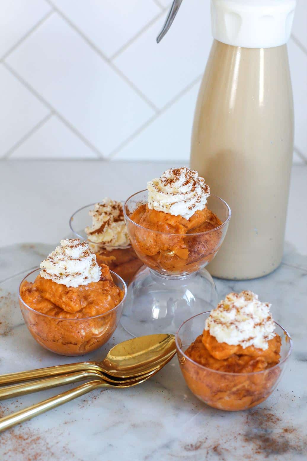 Keto Crustless Pumpkin Pie Cups by @klean.kate(20)