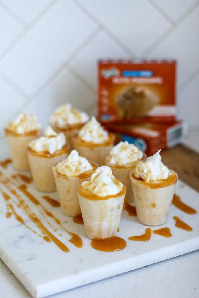 Butterscotch Pudding Shots Featured Image