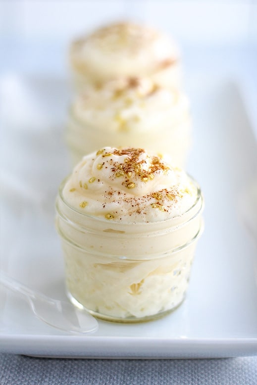 National Vanilla Pudding Day Pudding Cups by @klean.kate close up