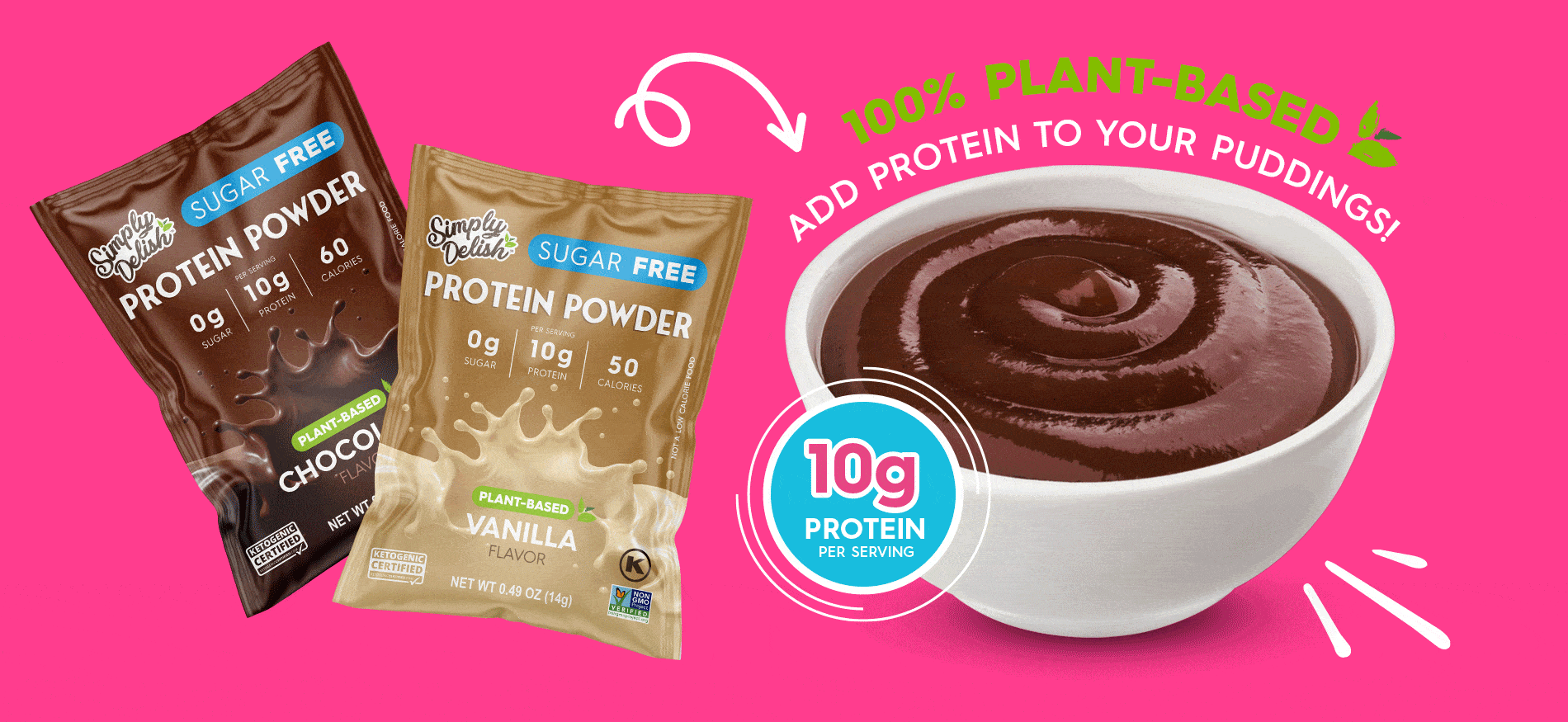 Protein Powder - Turn your dessert into a meal
