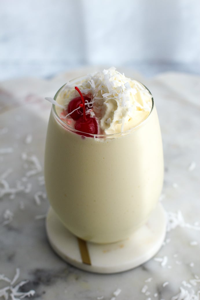 Simply Delish Virgin Pina Colada (OOO Flavors) by @klean.kate close up