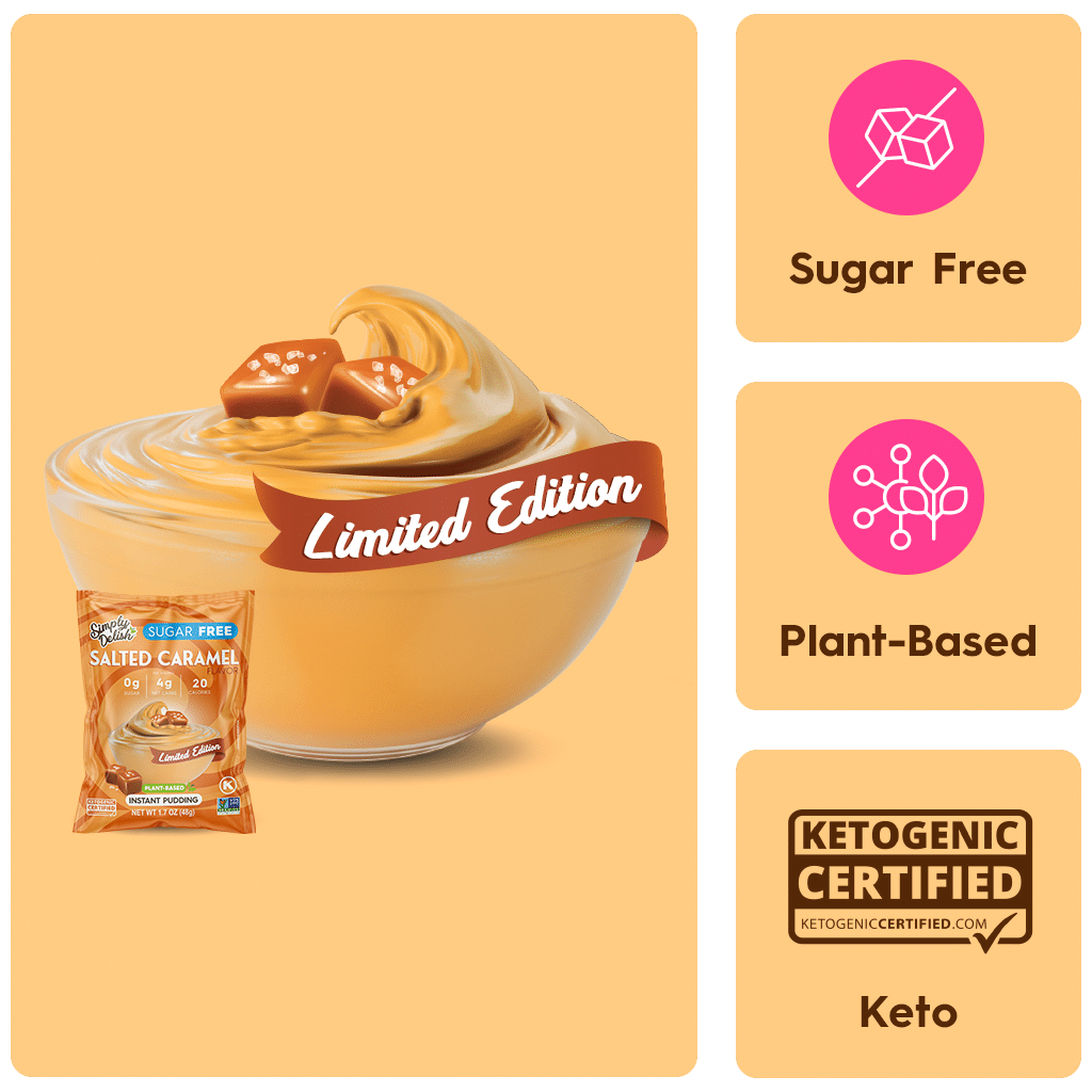 Limited Edition Salted Caramel Pudding by Simply Delish