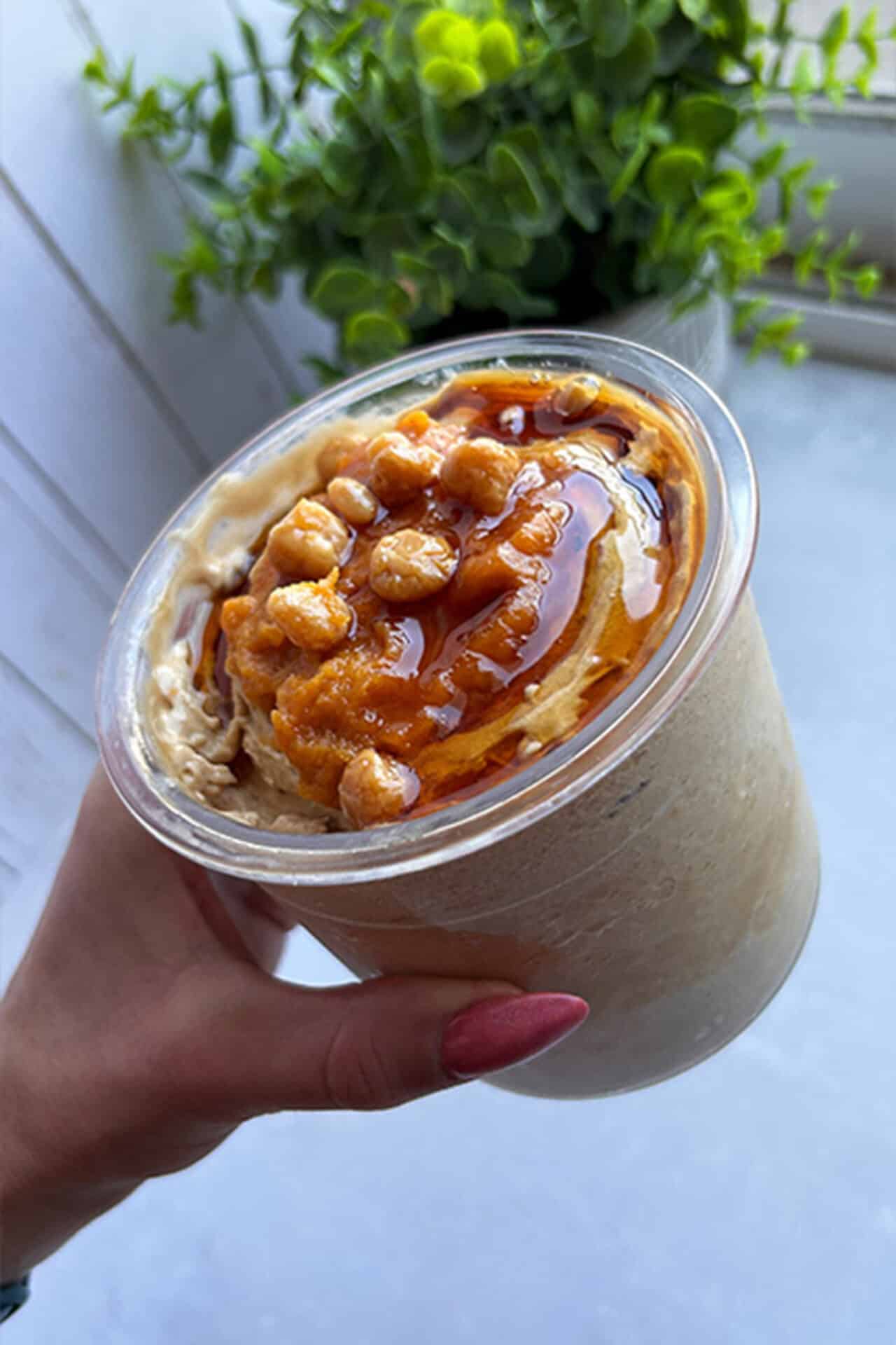 Caramel Cold Brew Pumpkin Protein Ice Cream by @purely_healthy_living Featured Image