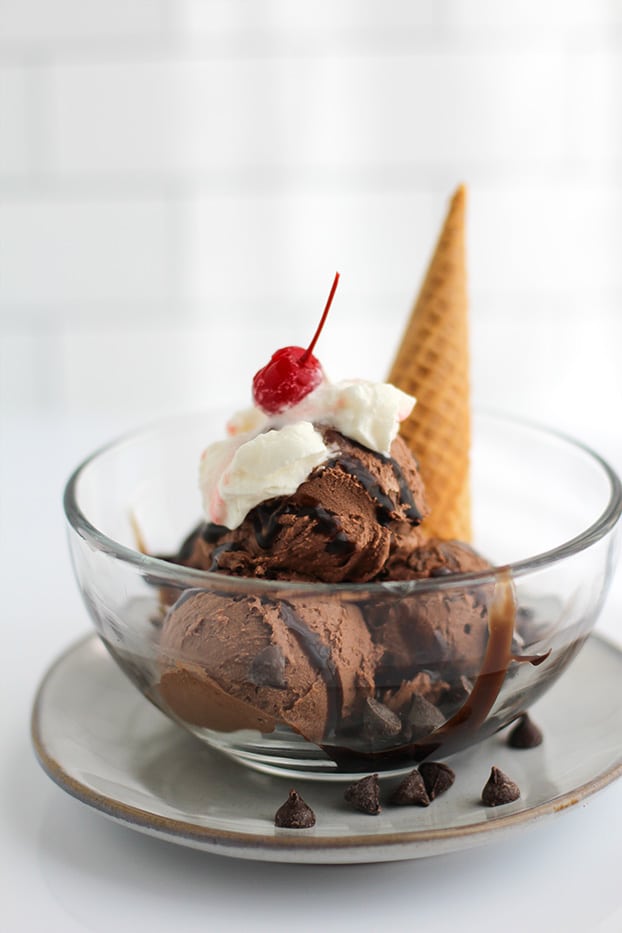 Simply Delish Triple Chocolate Gelato by @klean.kate Close Up