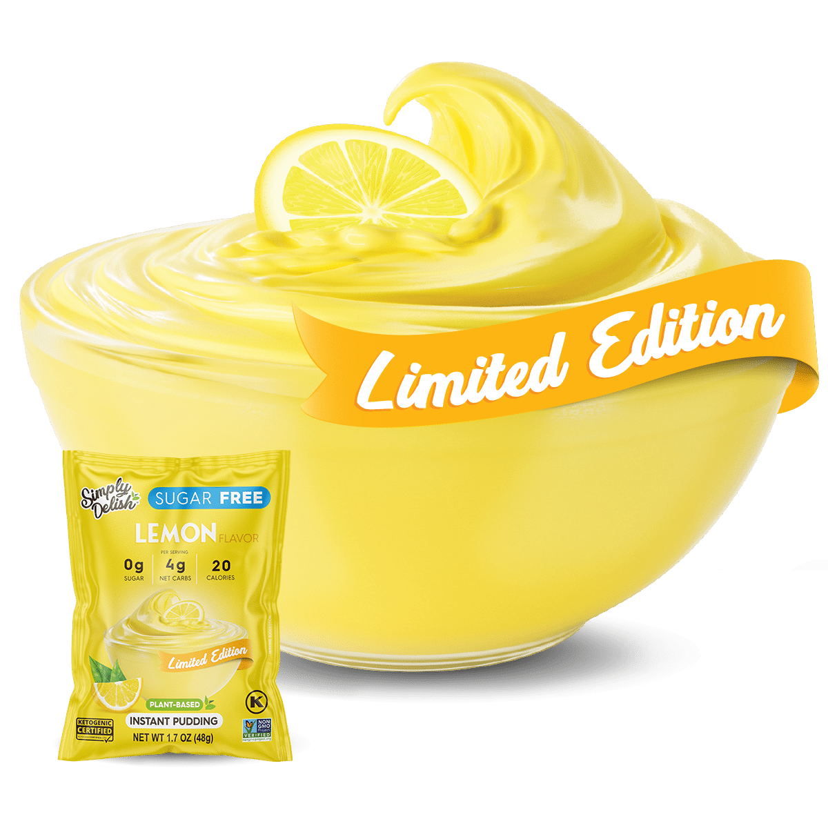 Instant Lemon Creme Pudding Mix - Ashery Country Store