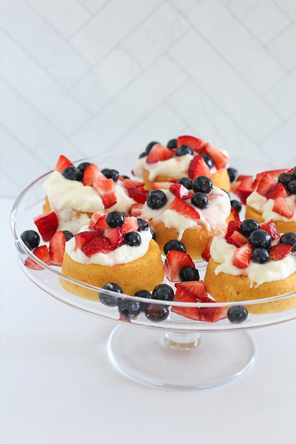 Vanilla Pudding Patriotic Berry Shortcake Featured Image