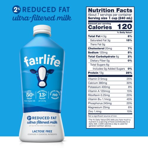 fairlife ultra filtered milk